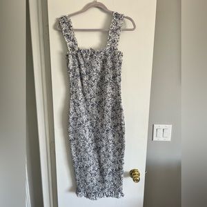 SNDYS floral BODYCON dress size L